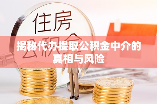 营山揭秘代办提取公积金中介的真相与风险