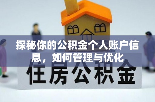 营山探秘你的公积金个人账户信息，如何管理与优化