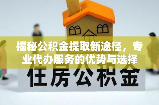 营山揭秘公积金提取新途径，专业代办服务的优势与选择
