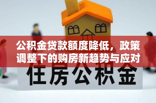营山公积金贷款额度降低，政策调整下的购房新趋势与应对策略