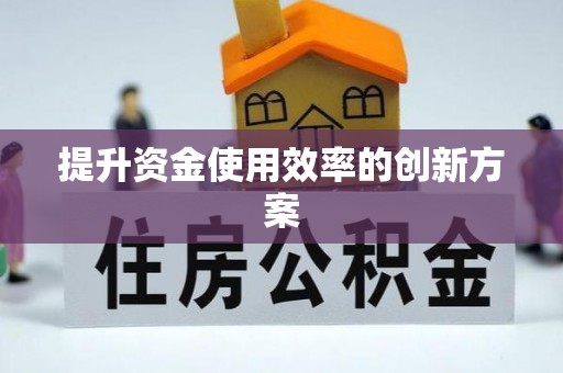 营山提升资金使用效率的创新方案