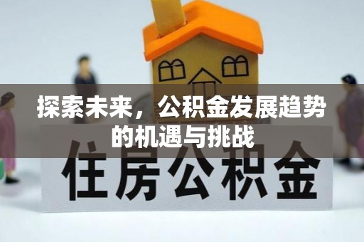 营山探索未来，公积金发展趋势的机遇与挑战