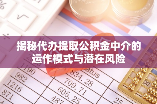 营山揭秘代办提取公积金中介的运作模式与潜在风险